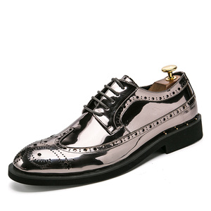 Zapatos Derby para Hombre, Formales de Negocios, Talla Grande, Zapatos de Vestir Formales para Hombre, Brogues Completos con Puntera de Ala - Product Image 2