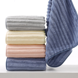 Coral Fleece Face Towel 150D Soft Thick Absorbent Quick Drying Home Use Towels - Product Image 4