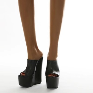 New 2024 American Fashion <b>Flip</b> <b>Flop</b> 16cm High Heel <b>slippers</b> - Product Image 2