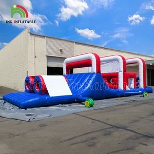 Juego de Obstáculos Inflable para Exteriores, Desafío Definitivo de Supervivencia, Ninja <span class=keywords><strong>Warrior</strong></span>, para Adultos y Niños, Campo de Entrenamiento - Product Image 4