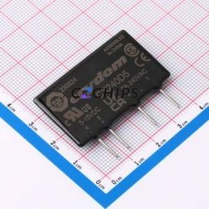 CX240D5 Solid State Relay (Triac Output) SIP-4 Relay ( Input Type: AC )( Forward Voltage Drop: 1.4V )( Load Current: 5A ) - Product Image 1