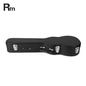 Arc-en-ciel professionnel ajustement personnalisé 31 pouces ukulélé étui rigide étanche en cuir éponge contreplaqué boucle fermeture petite taille UK - Product Image 2