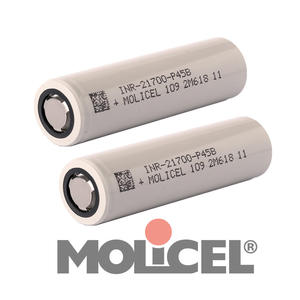 경쟁력 있는 가격의 그레이드 A 몰리 21700 4500mAh 45A 리튬이온 배터리 몰리셀 3.6V 21700 P45B 충전식 배터리 UAV용 - Product Image 5