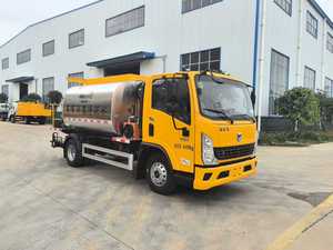 Weichai 151hp motore Mini 5cbm distributore bitume camion spargitore asfalto camion utilizzato per <span class=keywords><strong>cantiere</strong></span> stradale - Product Image 2