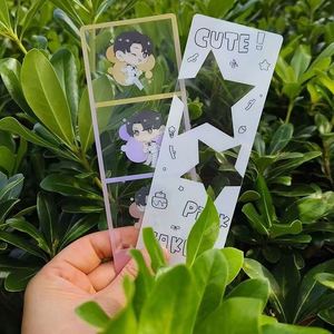 Proveedor de Kpop, Tarjetas de PVC con Foto y Eslogan a Doble Cara, Personalizadas, Etiqueta Transparente con Serigrafía, Número de Modelo, Tarjeta de PVC - Product Image 5