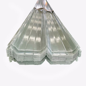 Plastic FRP Roof Sheet for Greenhouse FRP Roofing Corrugated Sheet FRP Fiberglass Translucent Roof Tile