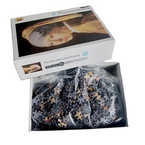 Rompecabezas de Cartón, Caja de Papel de Color, Entretenimiento Unisex, CMYK, Juguete Educativo, Bloques de Construcción, Juegos, Tamaño Personalizado - Product Image 1