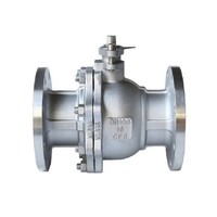 Vanne à boisseau sphérique à bride en acier inoxydable 316L/420 haute température 1"-6" PN25-40 – Grand stock, prix usine