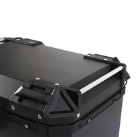Boîtes arrière de moto en aluminium étanches, marque OEM, différentes tailles 25L/32L/45L/55L/65L/80L, garantie 3 mois, bagages latéraux