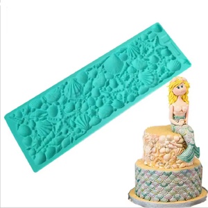 Molde de Silicona 3D con Diseño de Concha Marina para Decoración de Pasteles - Product Image 1