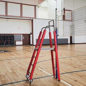 Équipement de cour de chaise d'arbitre de <span class=keywords><strong>volley</strong></span>-ball essentiel attaché à la roue - Product Image 1