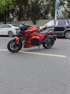 Motocicleta de Carreras de 10kW 72v120ah para Adultos, Modelo 2025, Gran Venta, Motor Central y Motor de Buje Disponibles, Transmisión por Cadena, Velocidad 160km/h - Product Image 4