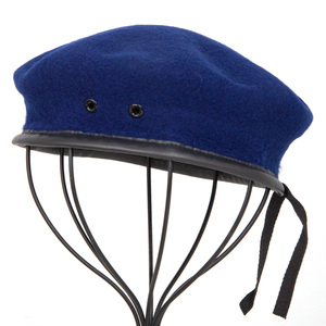 قبعة بريطانية تكتيكية قابلة للتعديل من الصوف منقوشة بنمط مع عصابة عرق جلدية - Product Image 5