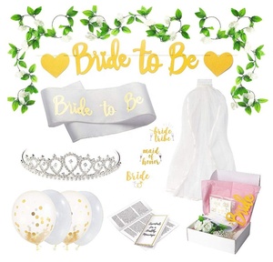 2022 Trend Bride To Be Sash Balloons Gold Bridal Shower forniture per feste di <span class=keywords><strong>addio</strong></span> <span class=keywords><strong>al</strong></span> <span class=keywords><strong>nubilato</strong></span> Kit di decorazioni per <span class=keywords><strong>accessori</strong></span> per feste di <span class=keywords><strong>addio</strong></span> <span class=keywords><strong>al</strong></span> <span class=keywords><strong>nubilato</strong></span> - Product Image 3