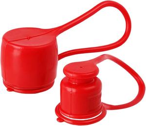 Per Bobcat <span class=keywords><strong>Skid</strong></span> <span class=keywords><strong>Steer</strong></span> accoppiatori Flat Face 1/2 \ "corpo idraulico collegamento rapido con tappi antipolvere tappi raccordi coperture in gomma - Product Image 4