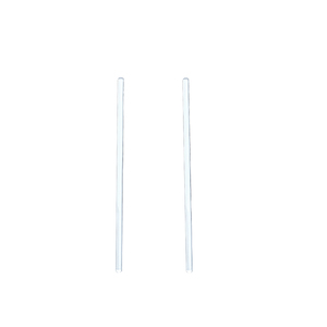 Laboratoriumglaswerk Hoge Borosilicaat Helder Glas Roerstaaf Met Beide Twee Ronde Kop - Product Image 3
