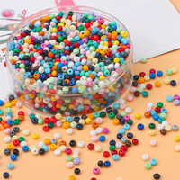 Perles de verre en forme de riz, couleur unie, 2mm 3mm, pour bracelets, colliers, fabrication de bijoux faits main, 10 grammes