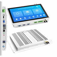 Ordinateur industriel 12,1 pouces tout-en-un, boîtier 27 pouces avec mini PC J1900, écran tactile, système d'exploitation Linux, processeur I3/i5/i7