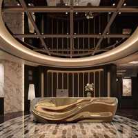 Comptoir de bar sculptural en acier inoxydable de qualité supérieure, surface incurvée polie, luxe moderne, pour hall d'hôtel et réception de centre commercial, avec éclairage LED