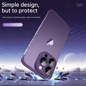 Anti Chute <span class=keywords><strong>Coin</strong></span> Cas Pour <span class=keywords><strong>Iphone</strong></span> 15 14 13pro Max Bordure <span class=keywords><strong>Coin</strong></span> Mobile Téléphone Protection Tpu Silicone Protecteur Lentille - Product Image 5