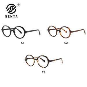 กรอบแว่นตาอะซิเตตขนาดใหญ่สุดคลาสสิคใช้ได้ทุกเพศสำหรับอ่านกรอบแว่นตาพร้อมของในสต็อก - Product Image 4