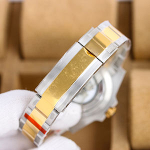 Montre mécanique pour homme haut de gamme, surface miroir saphir, effet lumineux bleu glacé, boîtier en acier inoxydable 316L - Product Image 6