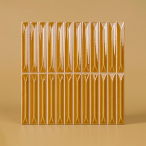 Azulejo Cerámico Muscat Honey de 4x4 Pulgadas con Acabado Brillante para Pared y Piso - Product Image 1