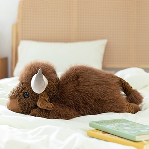 Peluche de vaca de las Tierras Altas, suave y tierna, juguete de peluche para niños, regalo. - Product Image 3