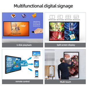 4K Chất Lượng <span class=keywords><strong>Lcd</strong></span> Video Màn Hình Thiết Bị Tương Tác Player Hiển Thị Wall Mount Kỹ Thuật Số Biển Quảng Cáo Nước Hoa Kiosk - Product Image 4