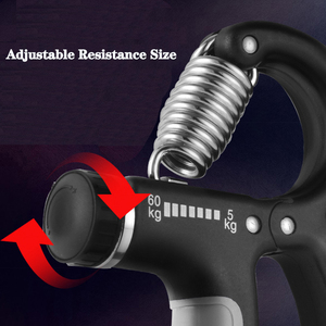 Allenatore per la Forza della Presa con Contatore e Resistenza Regolabile, per Avambraccio e <span class=keywords><strong>Mani</strong></span>, per Fitness e Allenamento - Product Image 5