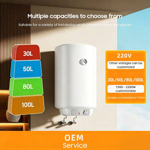 <span class=keywords><strong>Chauffe</strong></span>-<span class=keywords><strong>eau</strong></span> électrique vertical moderne 80L économique et durable - Product Image 1