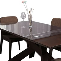 Rouleau de film PVC transparent souple de 1 mm d'épaisseur, imperméable, pour sols, couvre-table, décoration, fabriqué en Chine