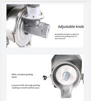 Machine à fabriquer du beurre de cacahuètes Birui, durable, en acier inoxydable, multifonctionnelle, haute efficacité, pour le traitement des arachides et du sésame
