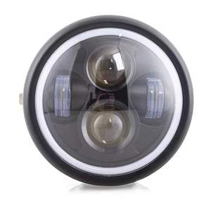 Phare LED rétro Angel Eye de haute qualité 12V-60V phare de <span class=keywords><strong>vélo</strong></span> <span class=keywords><strong>électrique</strong></span> Ebike accessoire de lumière avant - Product Image 6