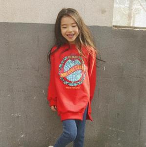 Sweat-shirt en molleton uni pour enfants, design tendance, style pakistanais - Product Image 1