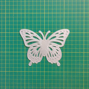 Benutzerdefinierte Schmetterlinge Metall-Stanzformen für Scrapbooking Album Kartenherstellung Dekorative Handwerkskunst Kohlenstoffstahl-Stanzformen - Product Image 4