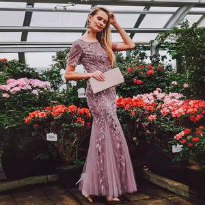 महिलाओं के साथ आकार के गाउन प्रीम मैक्सी पार्टी ब्राइड्समेड कपड़े की महिला महिला पोशाक की महिला महिला पोशाक पोशाक - Product Image 5