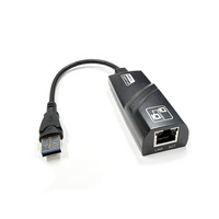 2026 USB3.0 1000Mbps Lan USB3.0 Adaptor Ethernet 10/100/1000Mbps Female RJ45 Instalasi Plug and Play