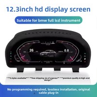 Panel de Instrumentos Digital de 12.3 Pulgadas para BMW Serie 5, Serie 6, Serie 7, X3, X4, X5, X6, F10, F11, F07, F25, F26, F15, F16 con Instalación sin Pérdidas