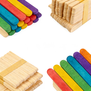 Bâtonnets de crème glacée ZKJ, origine Zhejiang, combinaison multi-spécifications, bâtonnets de bambou pour desserts et <span class=keywords><strong>mini</strong></span>-fruits glacés - Product Image 3