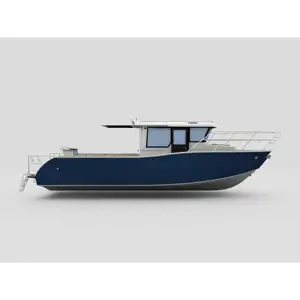 Sea Salty Water Fishing Boat Aluminium Offshore 9.6m Profisher Cabin Cruiser Aluminum Fishing Boat