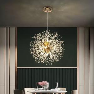 ไฟระย้าคริสตัลรูปดอกแดนดิไลอันหรูหราปรับความสว่างได้ตามต้องการ - Product Image 2