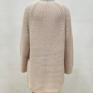 Pull en tricot plat pour femme <span class=keywords><strong>Carla</strong></span>, col rond, manches longues, couleur unie, personnalisable OEM - Product Image 5