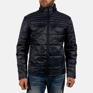 Chaqueta Cortavientos Acolchada de Lana para Hombre, Formal, de Invierno, con Capucha Extraíble, Color Personalizable, Logotipo, Diseño Ecológico, Impermeable - Product Image 2