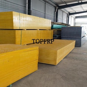 ตะแกรงไฟเบอร์กลาส FRP ความแข็งแรงสูง ตะแกรงไฟเบอร์กลาสแบบขึ้นรูป GRP - Product Image 3