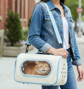 Sac à dos respirant pour animaux de compagnie, pour chats et petits chiens, randonnée en plein air, sac de transport confortable pour animaux de compagnie, sac de voyage pour animaux de compagnie - Product Image 4