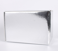 Boîte isotherme en mousse à double film d'aluminium, anti-humidité, gaufrée, personnalisable, en matériaux recyclés, épaisseur 5 mm pour