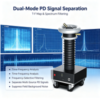 Detector de Descargas Parciales de Ultra Baja Frecuencia con Procesamiento de Señales por IA, Generación Automática de Informes, Instrumento de Prueba de PD
