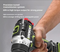 Perceuse sans fil au lithium WU182 60N Petite perceuse rechargeable à main Outil électrique haute puissance