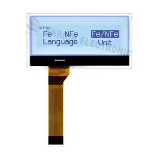 Shenzhen Enrich Supplier 2.3 Inch Graphic LCD Module 128x32 Dot Martix COG LCM LCD Display